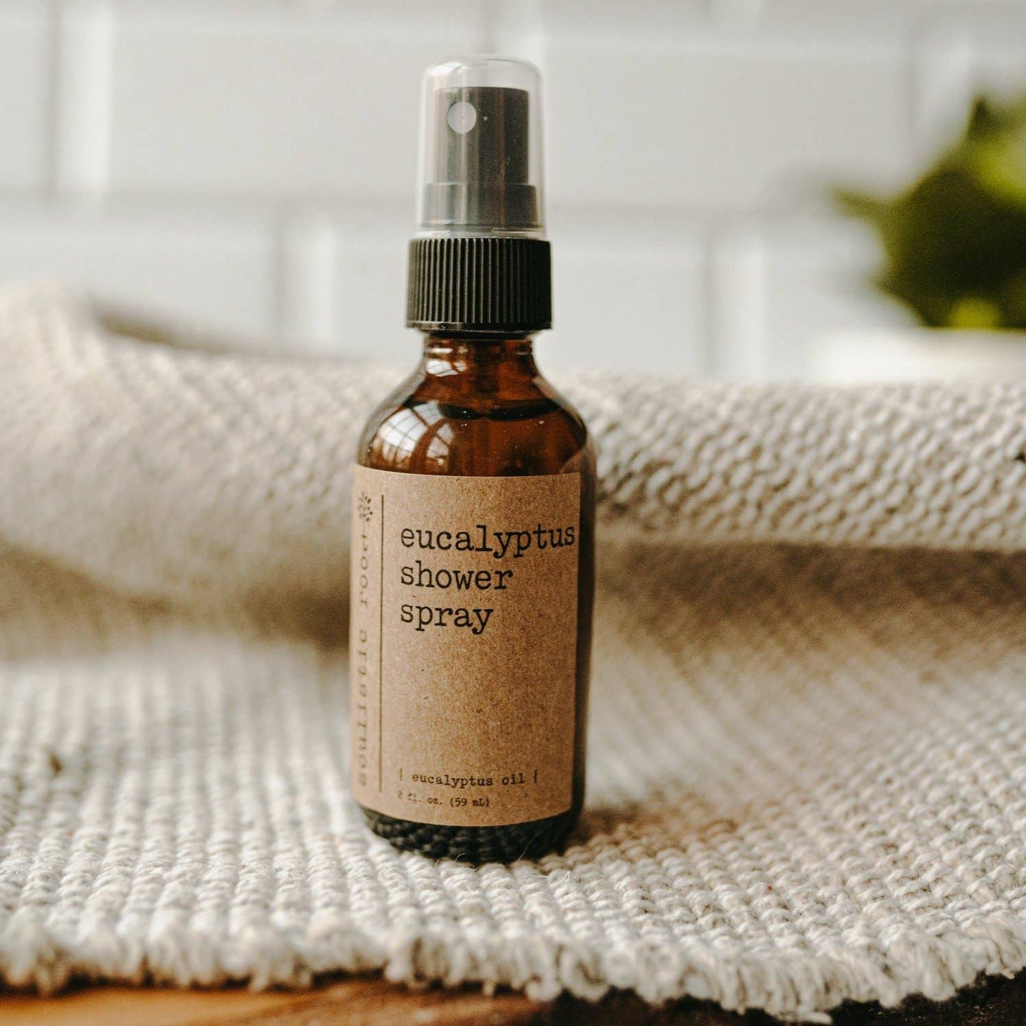 Soulistic Root - Essential Oils & Self Care Gifts - Eucalyptus Shower Spray | Aromatherapy Shower Steamer: 4 oz - Eventide Botanical Wellness