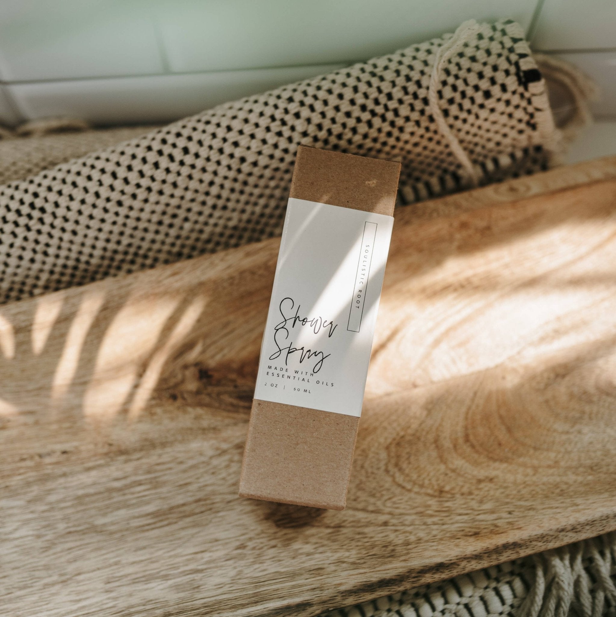 Soulistic Root - Essential Oils & Self Care Gifts - Eucalyptus Shower Spray | Aromatherapy Shower Steamer: 4 oz - Eventide Botanical Wellness