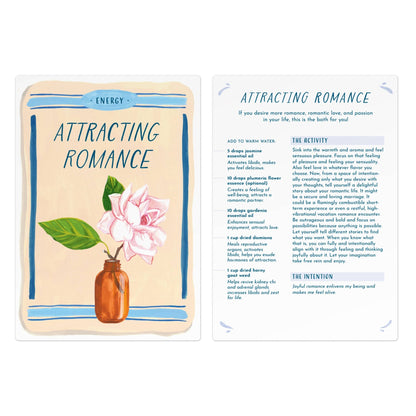 Blissful Baths: 40 Rituals for Self - Care Card Deck - Eventide Botanical Wellness