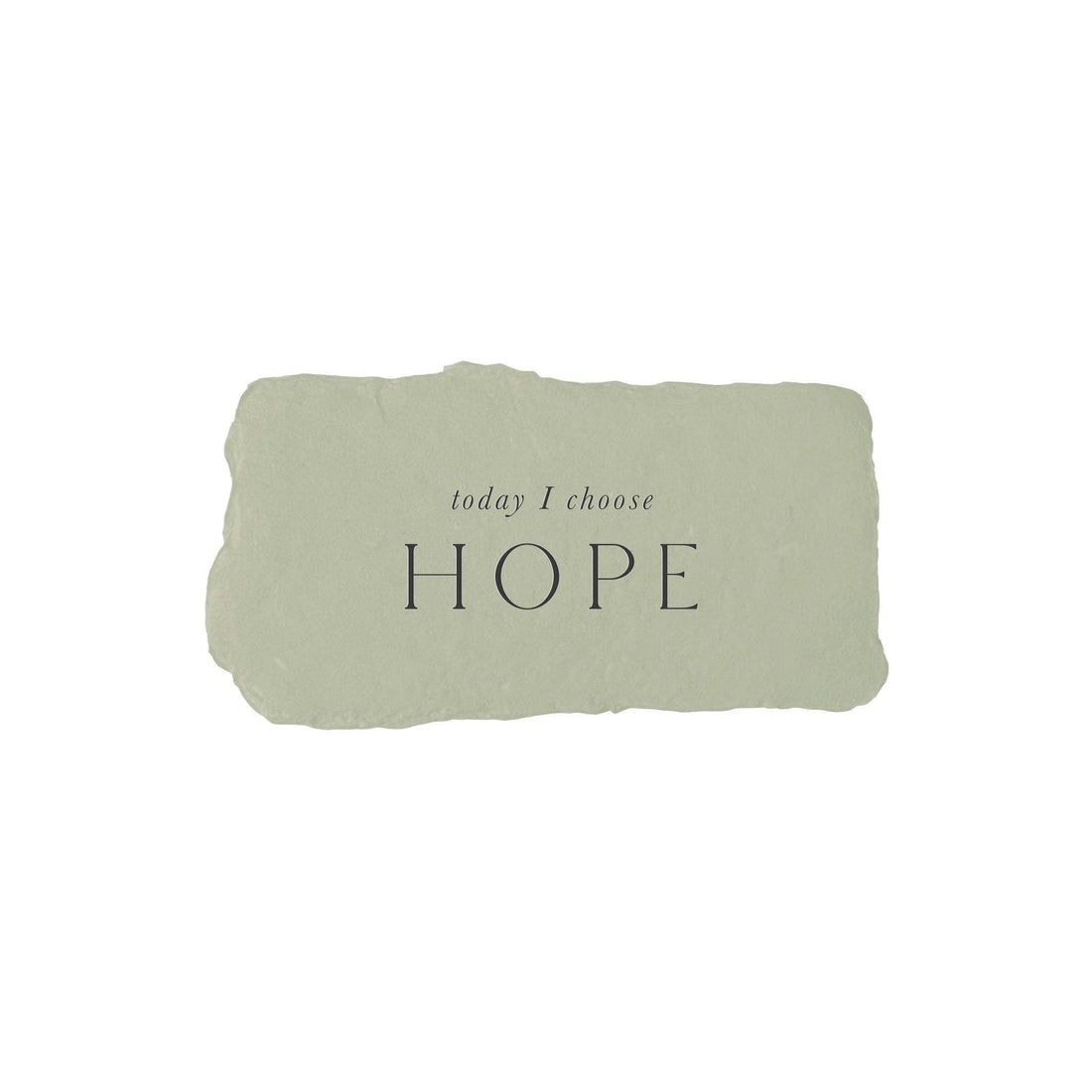 farmette - Today I choose hope intention card - Eventide Botanical Wellness