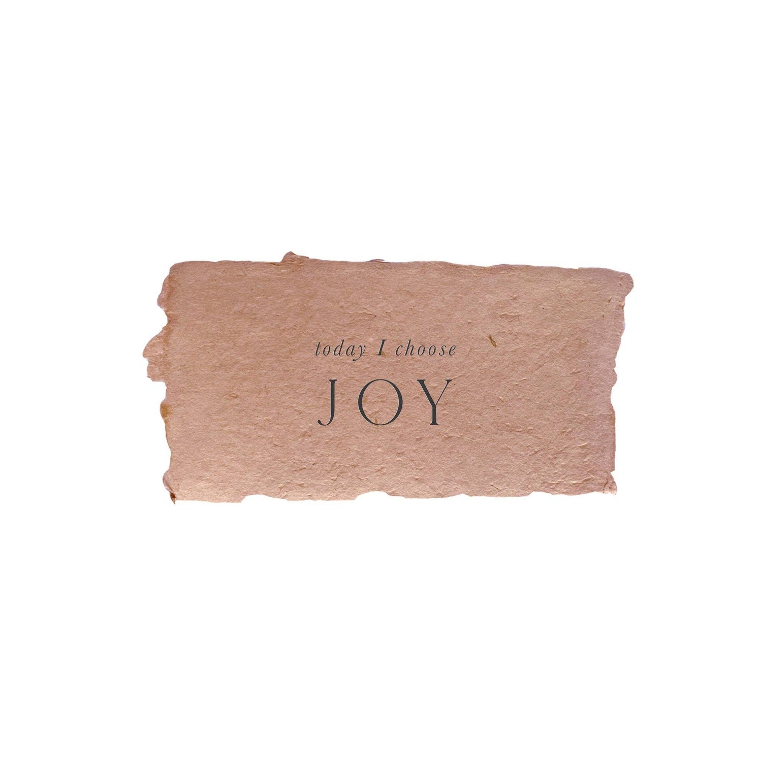 farmette - Today I choose joy intention card - Eventide Botanical Wellness