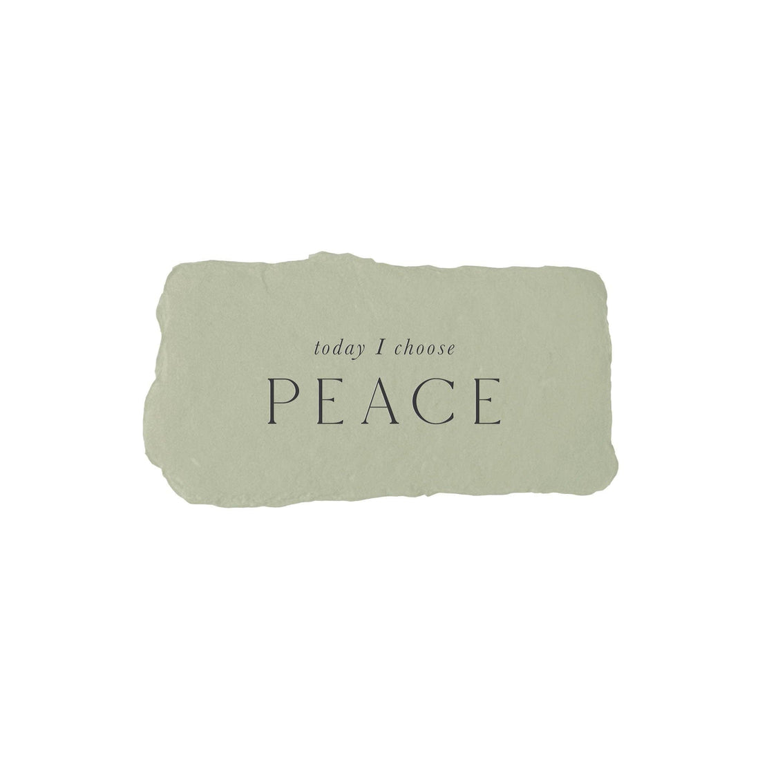 farmette - Today I choose peace intention card - Eventide Botanical Wellness