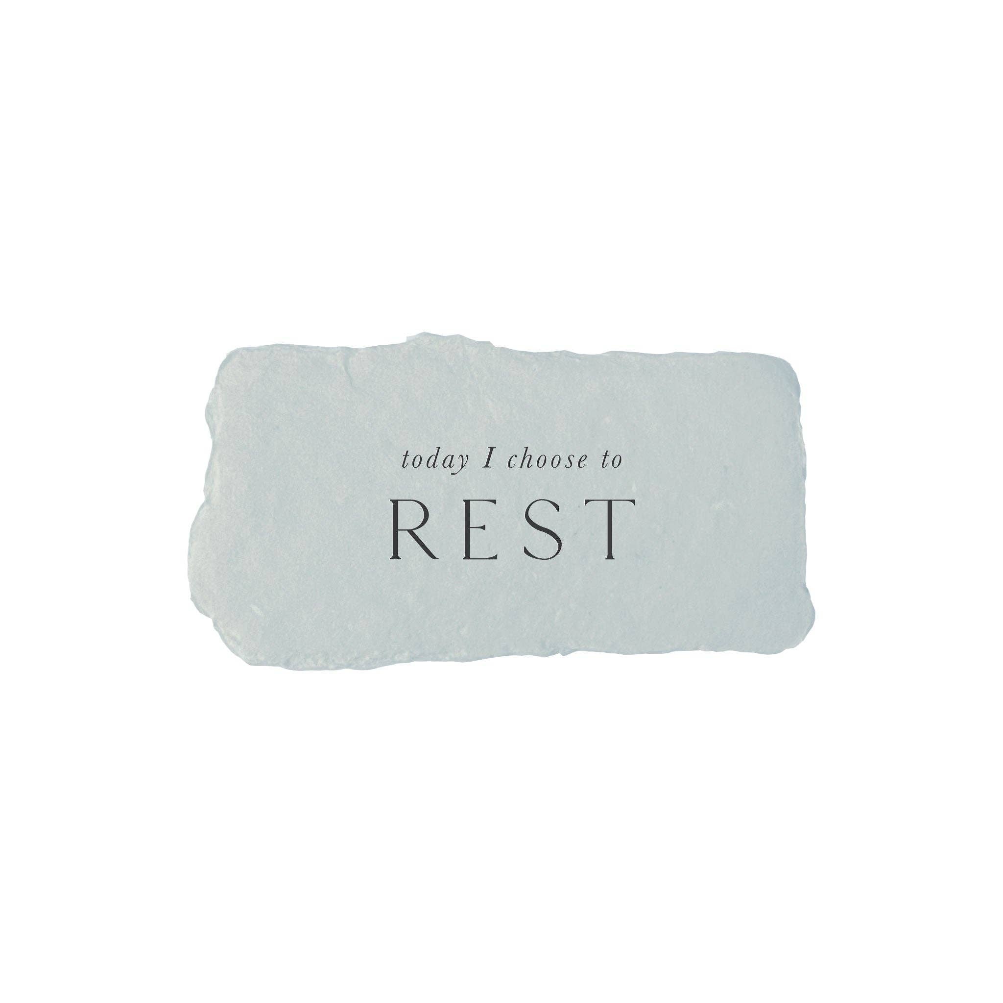 farmette - Today I choose rest intention card - Eventide Botanical Wellness