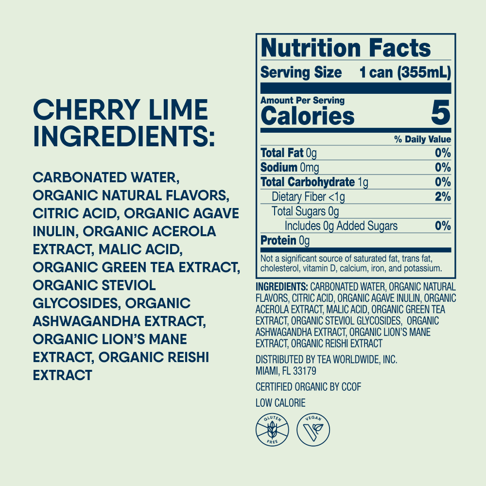 Juni - Cherry Lime: 12 pack | $29.95 - Eventide Botanical Wellness