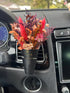 Lucca - Nontoxic Floral Car Air Freshener: Vanilla & Rose - Eventide Botanical Wellness