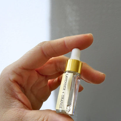 Lucca - Nontoxic Floral Car Air Freshener: Vanilla &amp; Rose - Eventide Botanical Wellness