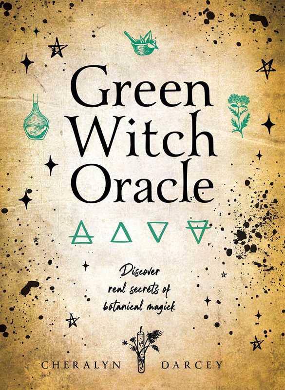 Simon &amp; Schuster - Green Witch Oracle Cards by Cheralyn Darcey: Flashcards; 144 pages / English - Eventide Botanical Wellness