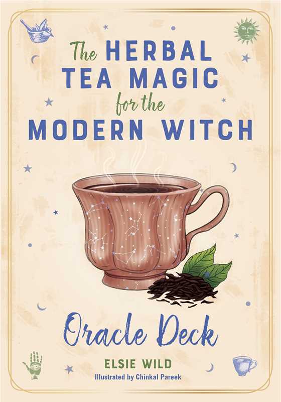 Simon &amp; Schuster - Herbal Tea Magic for the Modern Witch Oracle Deck by Elsie Wild: Flashcards; 192 pages / English - Eventide Botanical Wellness