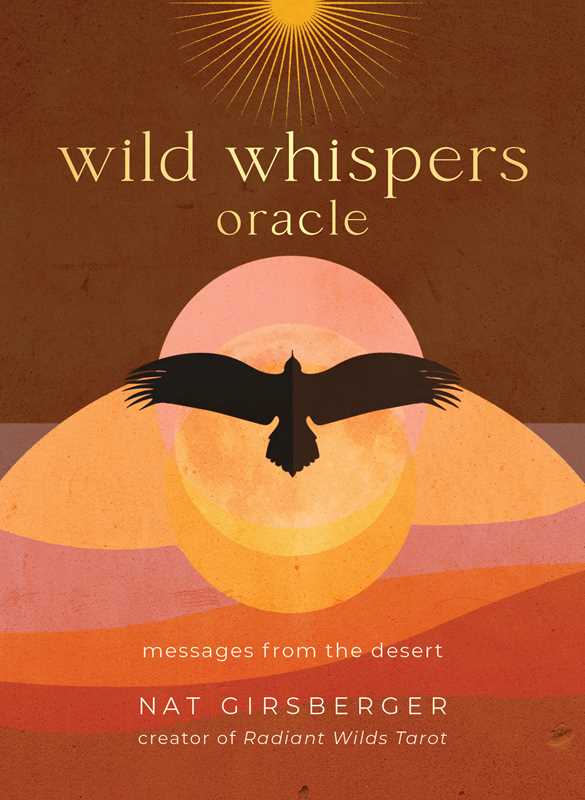 Simon &amp; Schuster - Wild Whispers Oracle by Nat Girsberger: Flashcards; 144 pages / English - Eventide Botanical Wellness