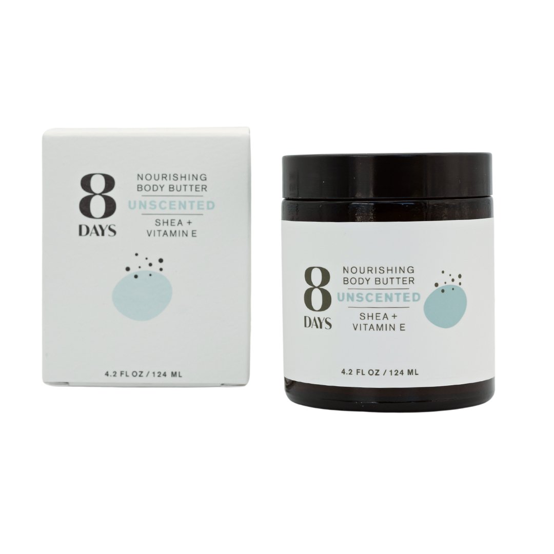 8 Days Botanicals - Unscented Body Butter - Eventide Botanical Wellness