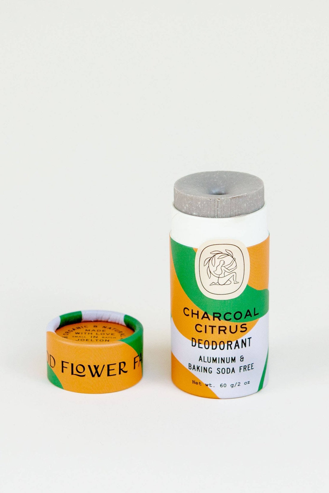 Charcoal Citrus Deodorant Tube - Eventide Botanical Wellness