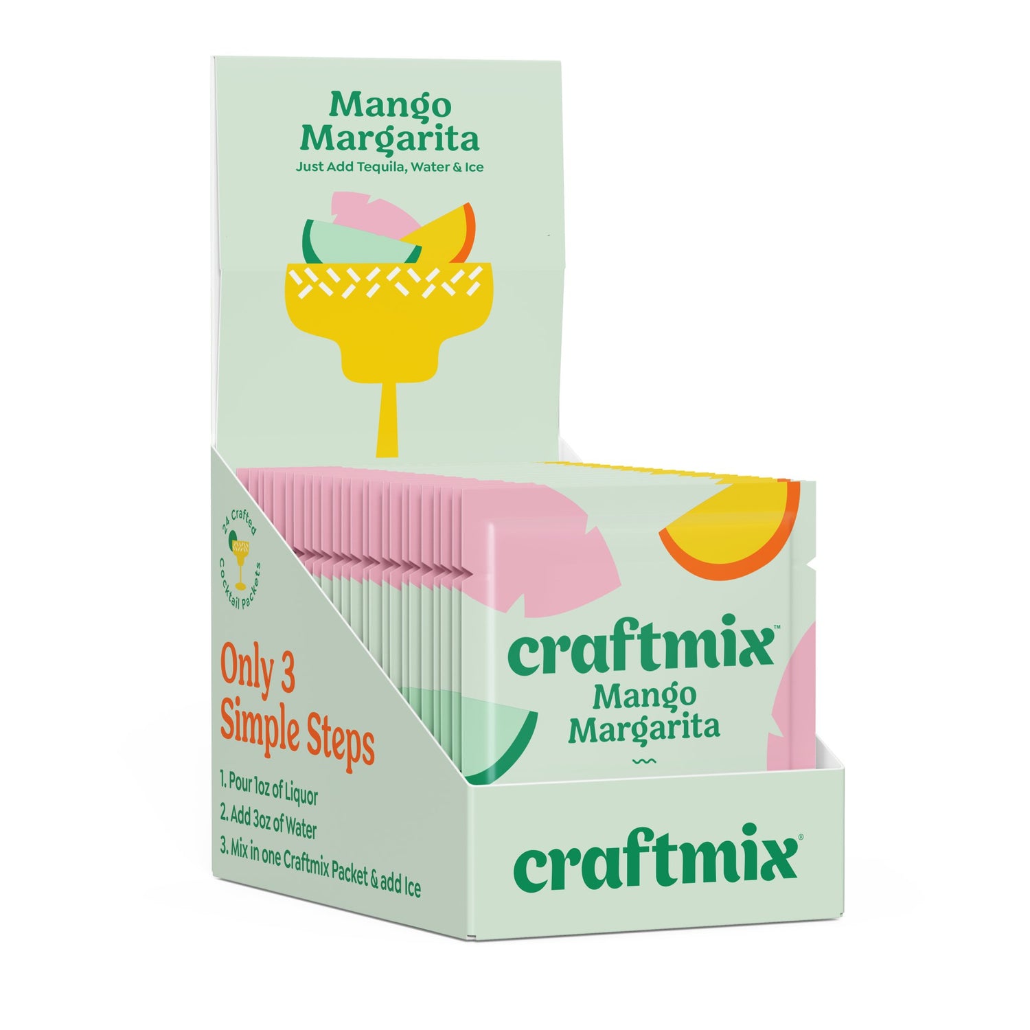 Craftmix | Mango Margarita Cocktail/Mocktail Mixer - Eventide Botanical Wellness