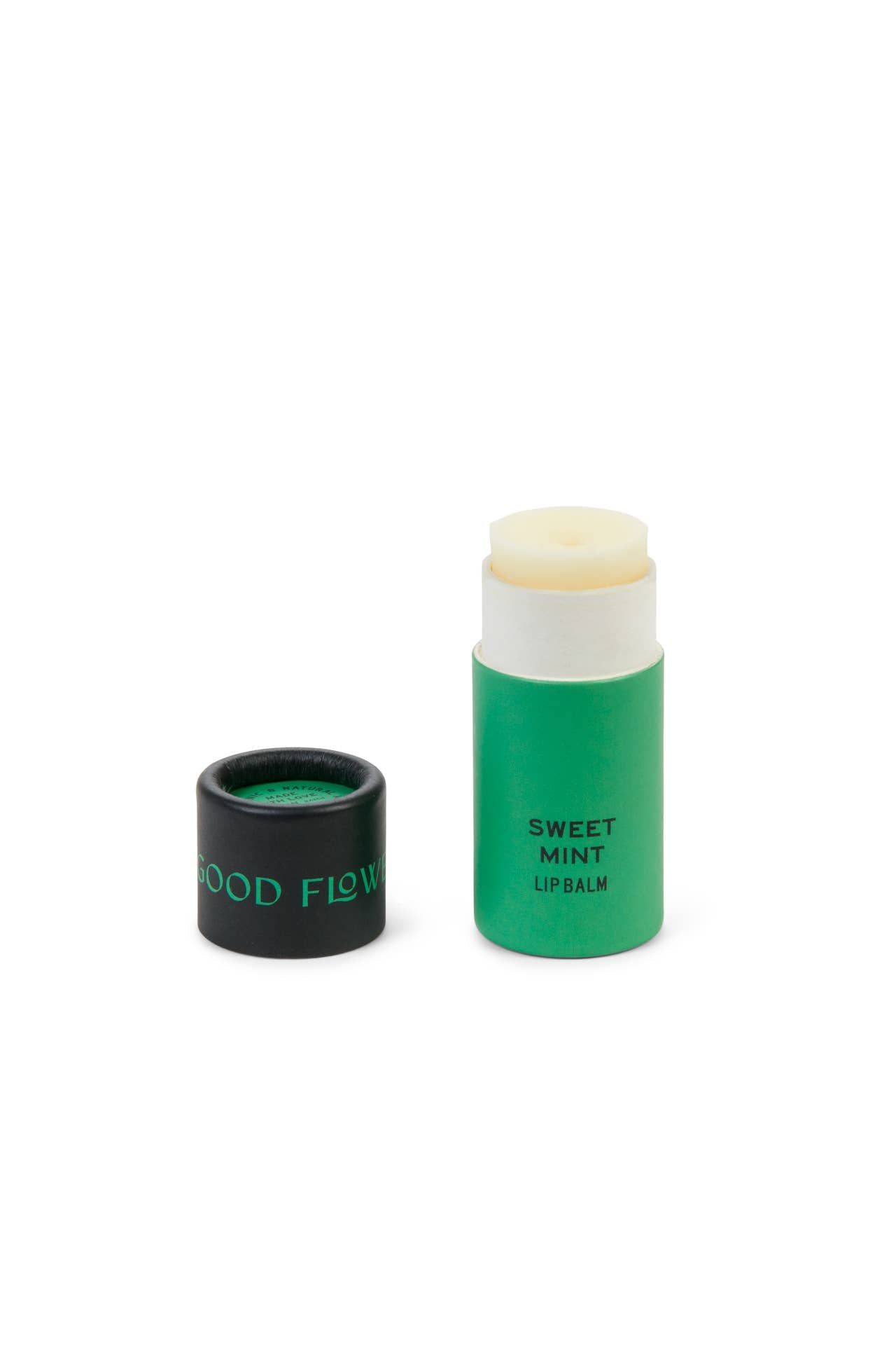 Good Flower Farm - NEW! Sweet Mint Organic Lip Balm / 0.3 oz Biodegradable Tube - Eventide Botanical Wellness