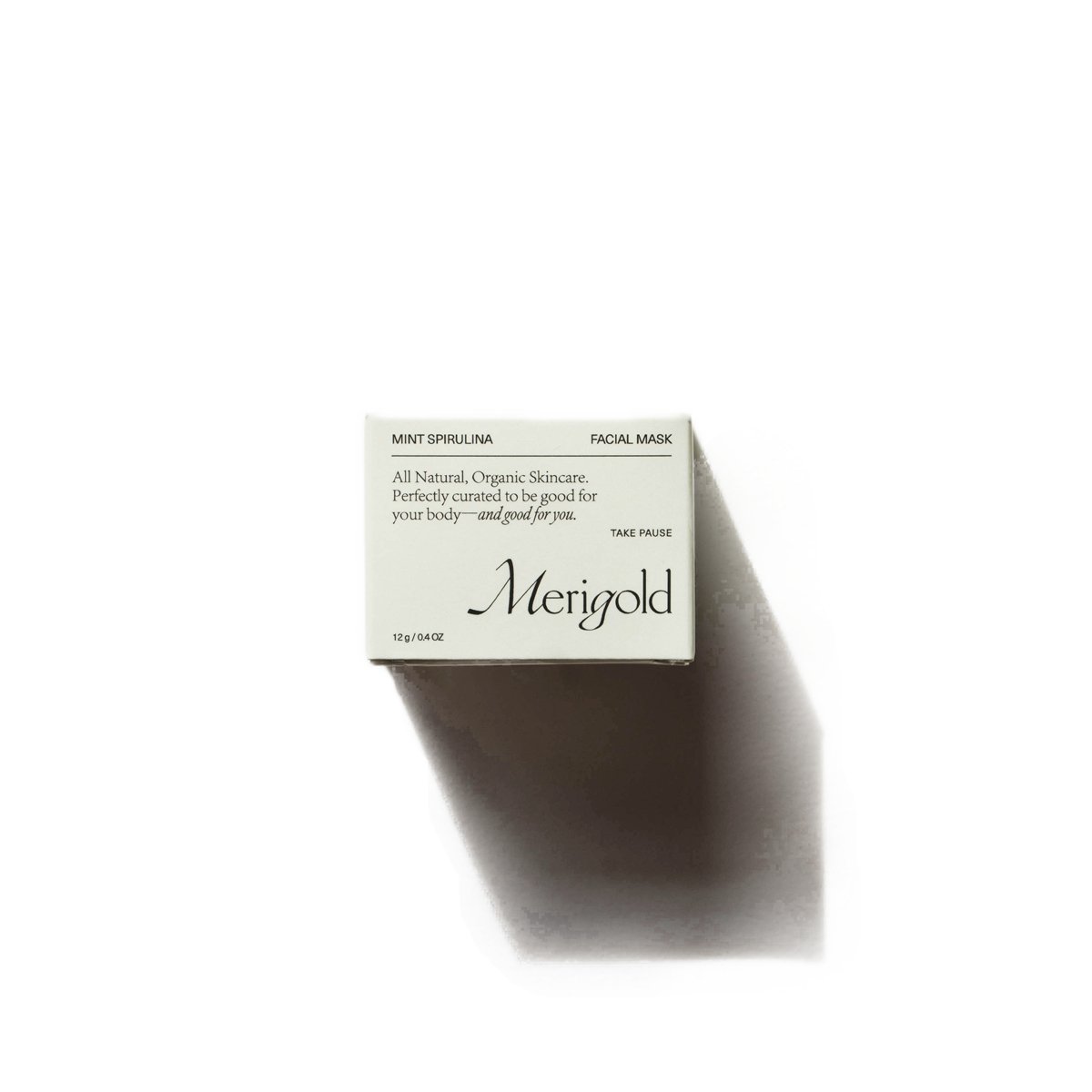 Merigold | Mint Spirulina Facial Mask - Eventide Botanical Wellness
