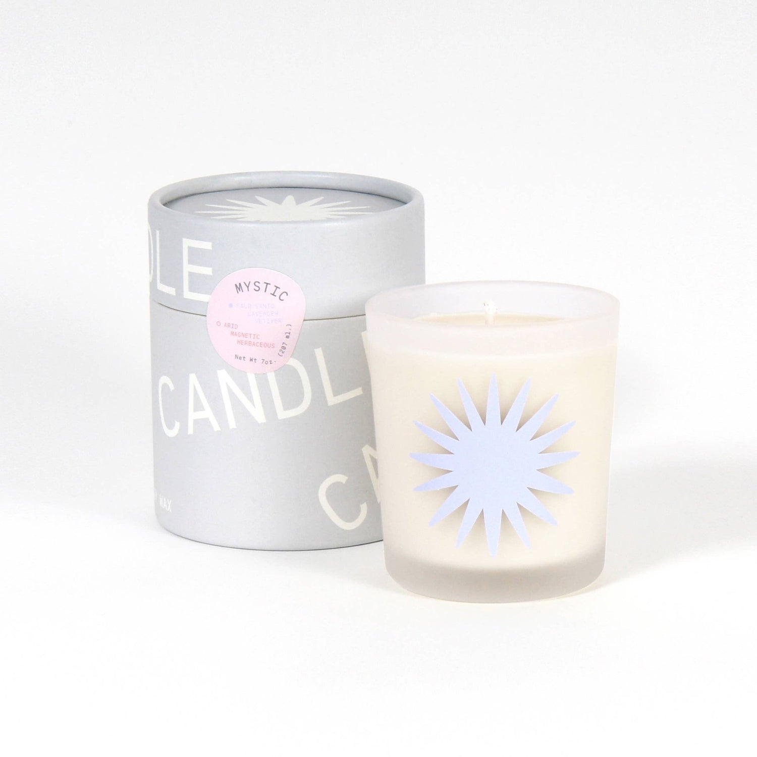 SOUNDS - Mystic Candle- Palo Santo, Vetiver, Lavender - Eventide Botanical Wellness