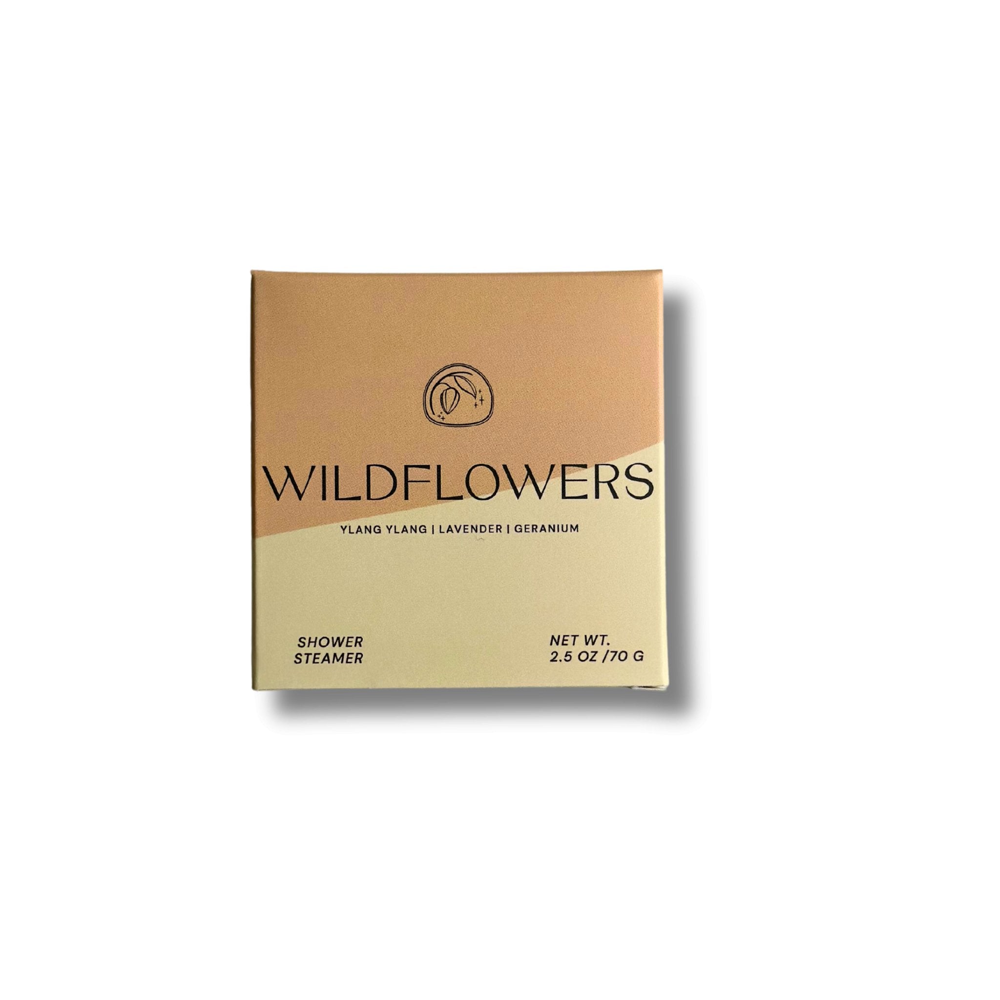 Wildflowers Shower Steamer | Lavender Ylang Ylang Geranium - Eventide Botanical Wellness